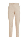 7/8-Hose Slim Fit mit Saumschlitz von Comma