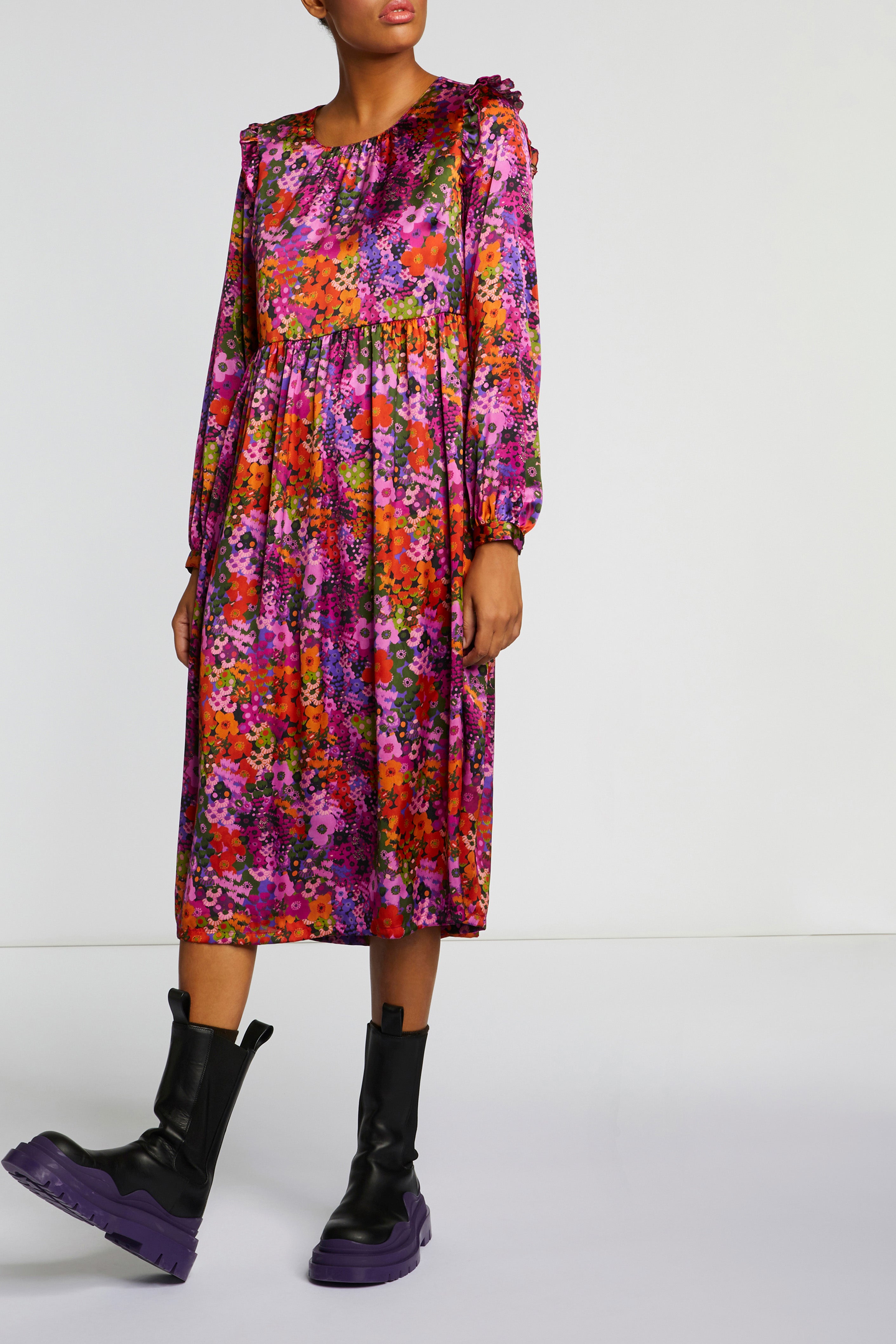 printed maxi dress ecovero