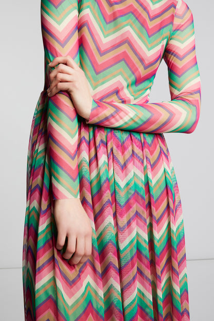 Mesh dress recycled