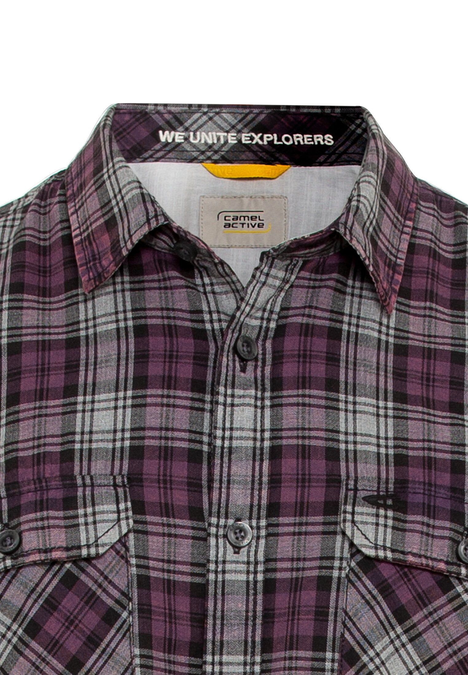 Kariertes Hemd aus reiner Baumwolle