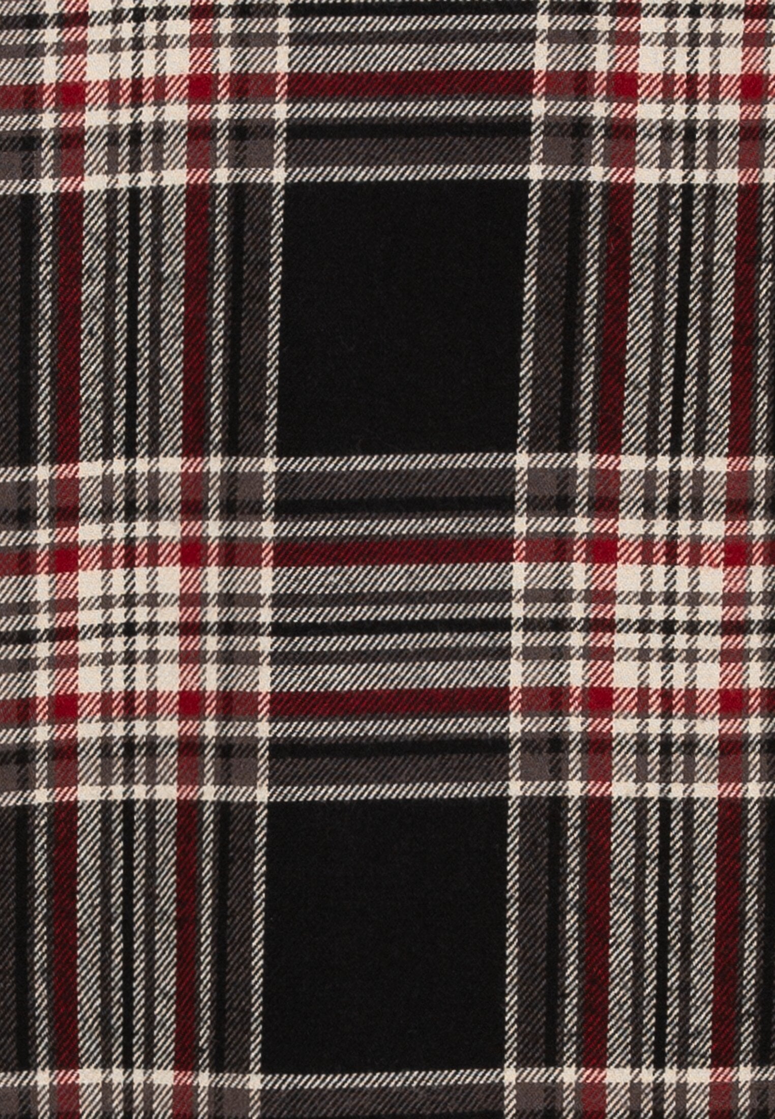 Flanell Overshirt im Karomuster