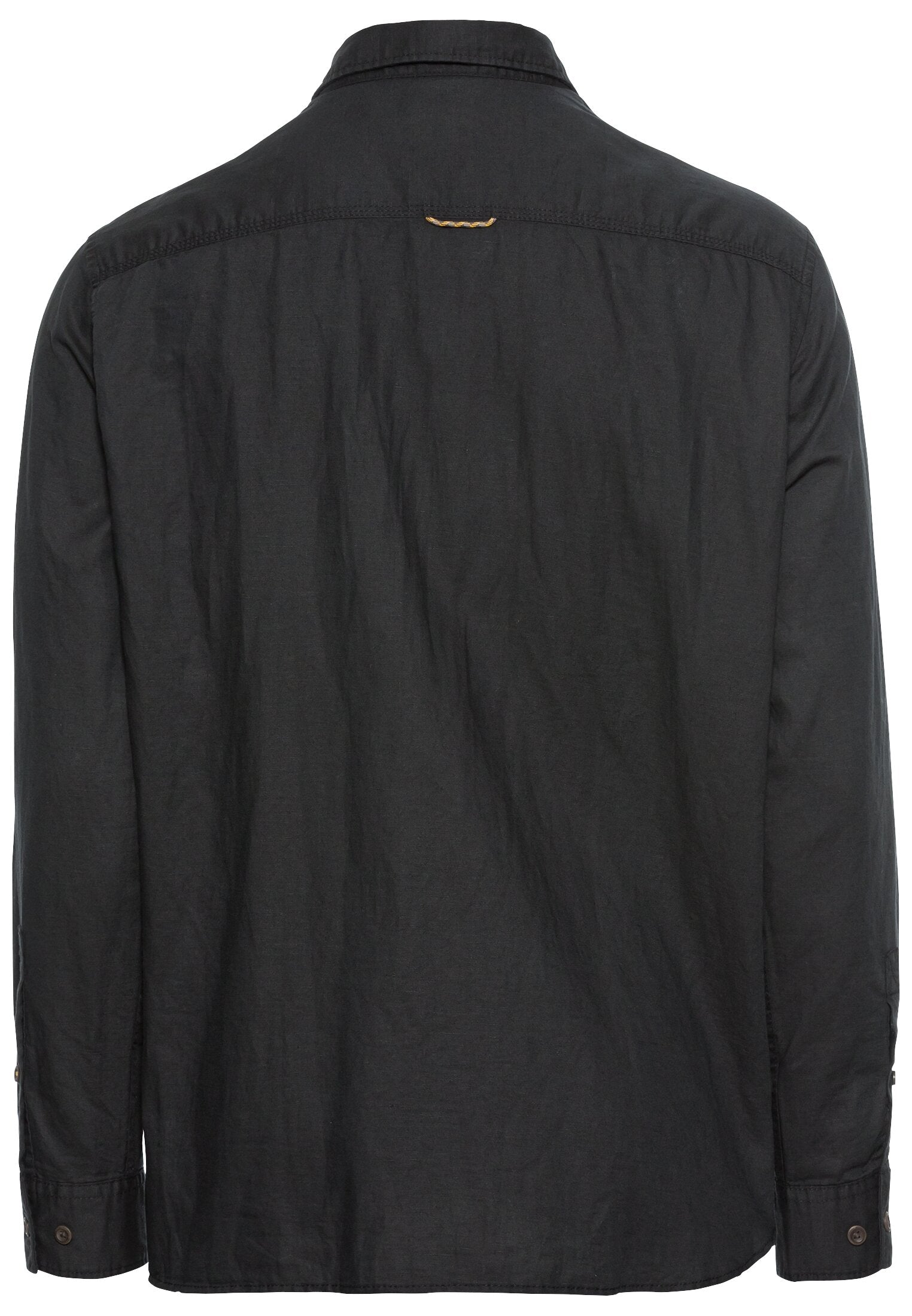 Langarm Hemd aus leichtem Leinenmix