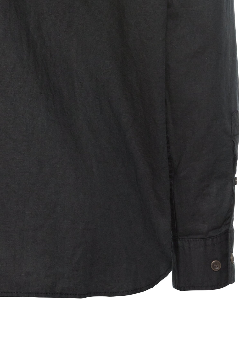 Langarm Hemd aus leichtem Leinenmix