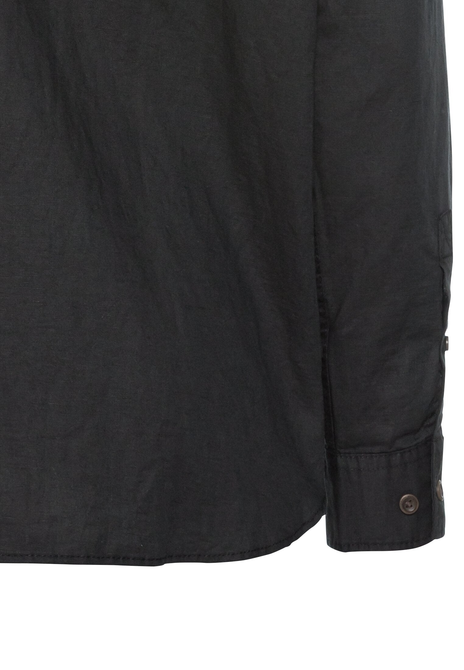 Langarm Hemd aus leichtem Leinenmix