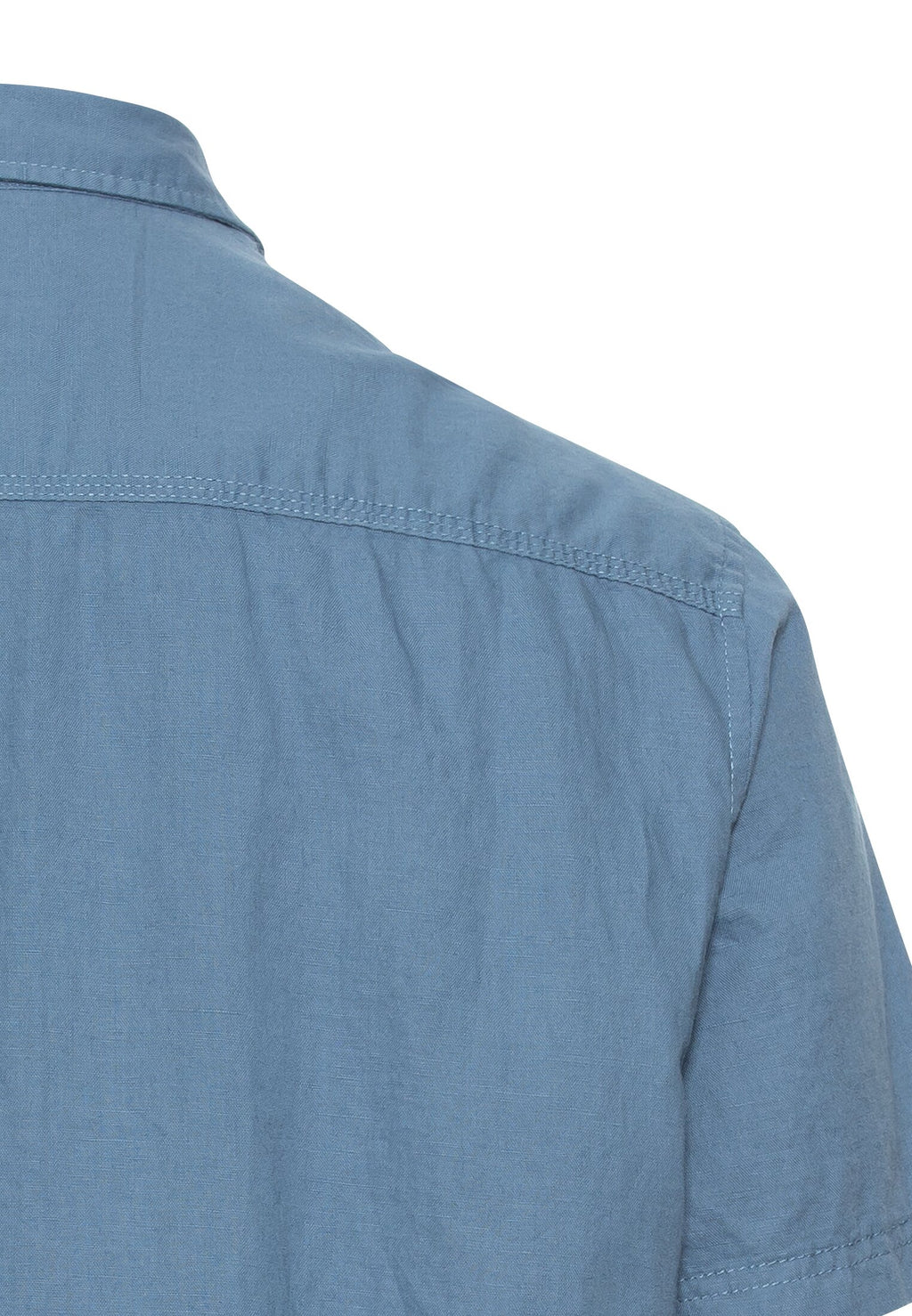 Kurzarm Hemd aus einem Leinen-Baumwoll-Mix