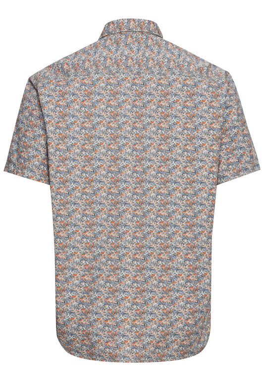 Kurzarmhemd mit Allover-Print