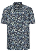 Kurzarmhemd mit Allover-Print
