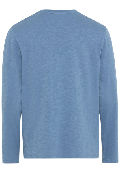 Henleyshirt aus zertifiziertem Organic Cotton