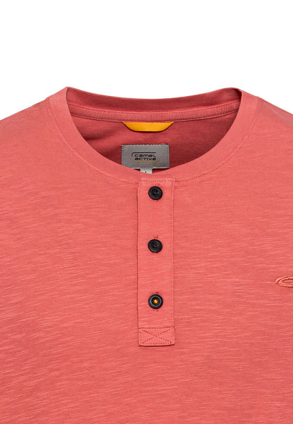 Henley-Shirt aus zertifiziertem Organic Cotton