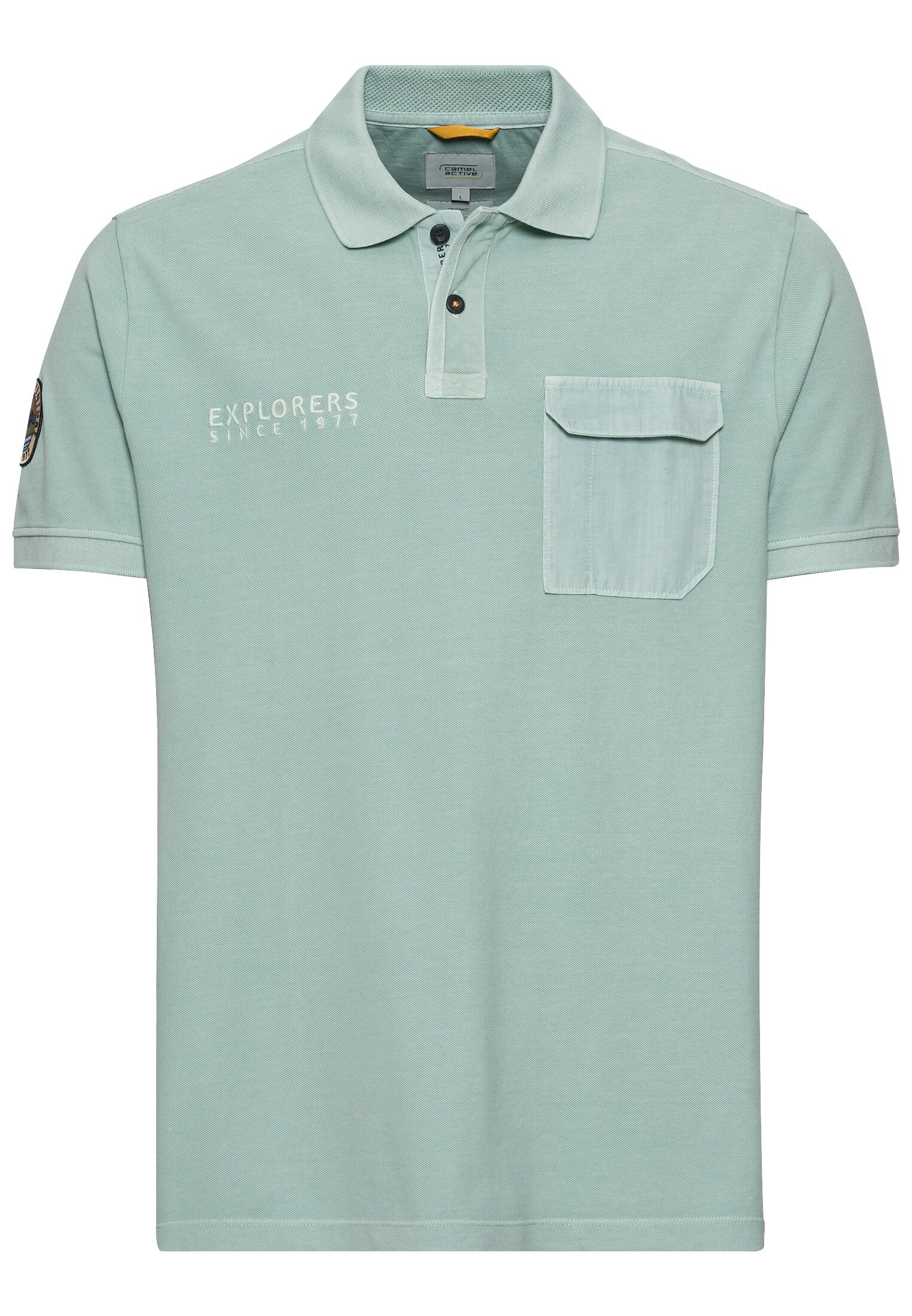 Piqué Poloshirt aus zertifiziertem Organic Cotton