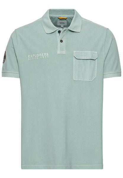 Piqué Poloshirt aus zertifiziertem Organic Cotton