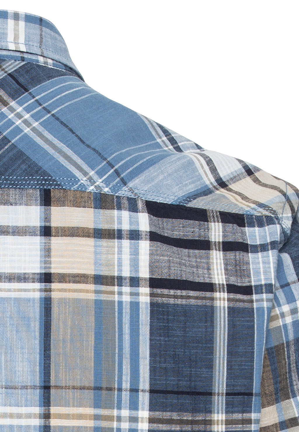 Kurzarmhemd mit Karomuster