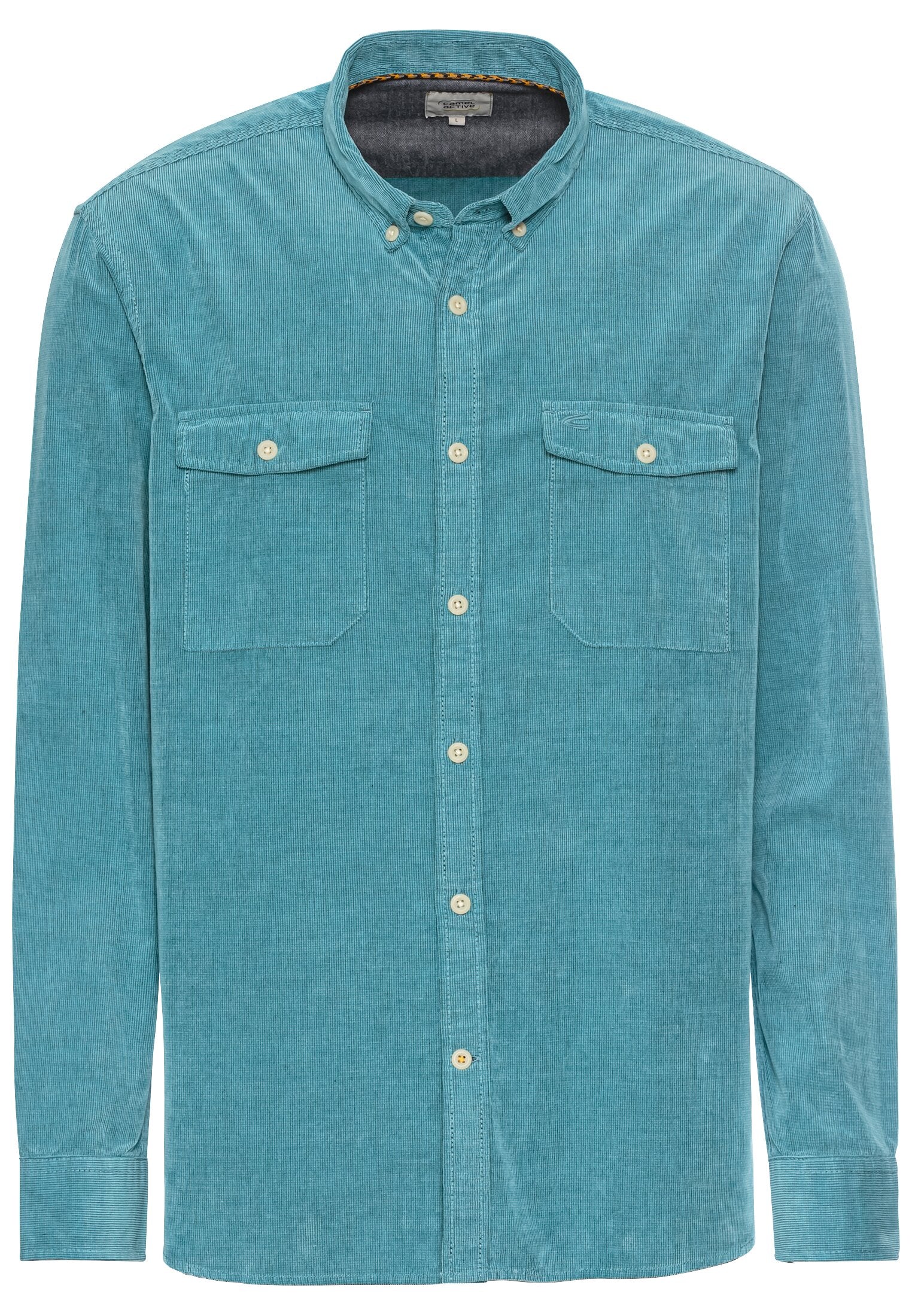 Langarm Hemd in Regular Fit aus Cord