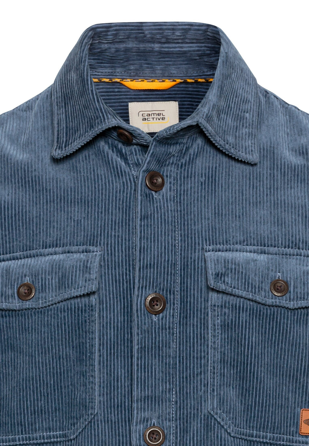 Cord Overshirt aus reiner Baumwolle