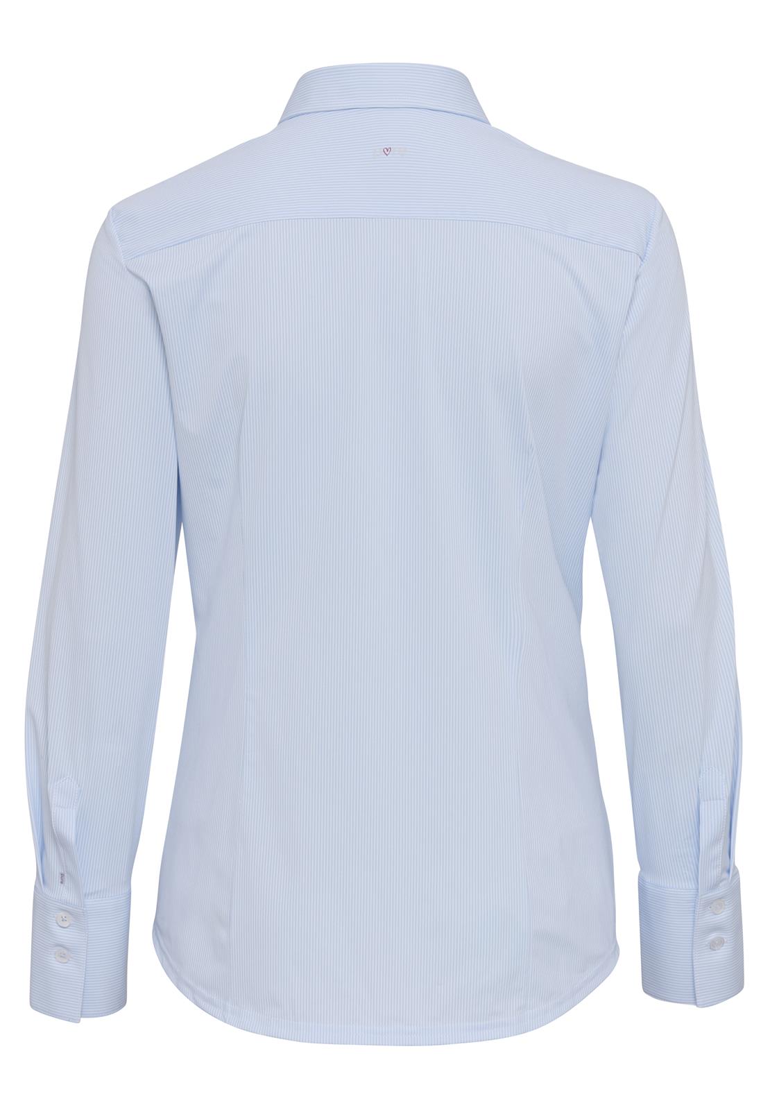 PURE- Functional Bluse slim fit Langarm