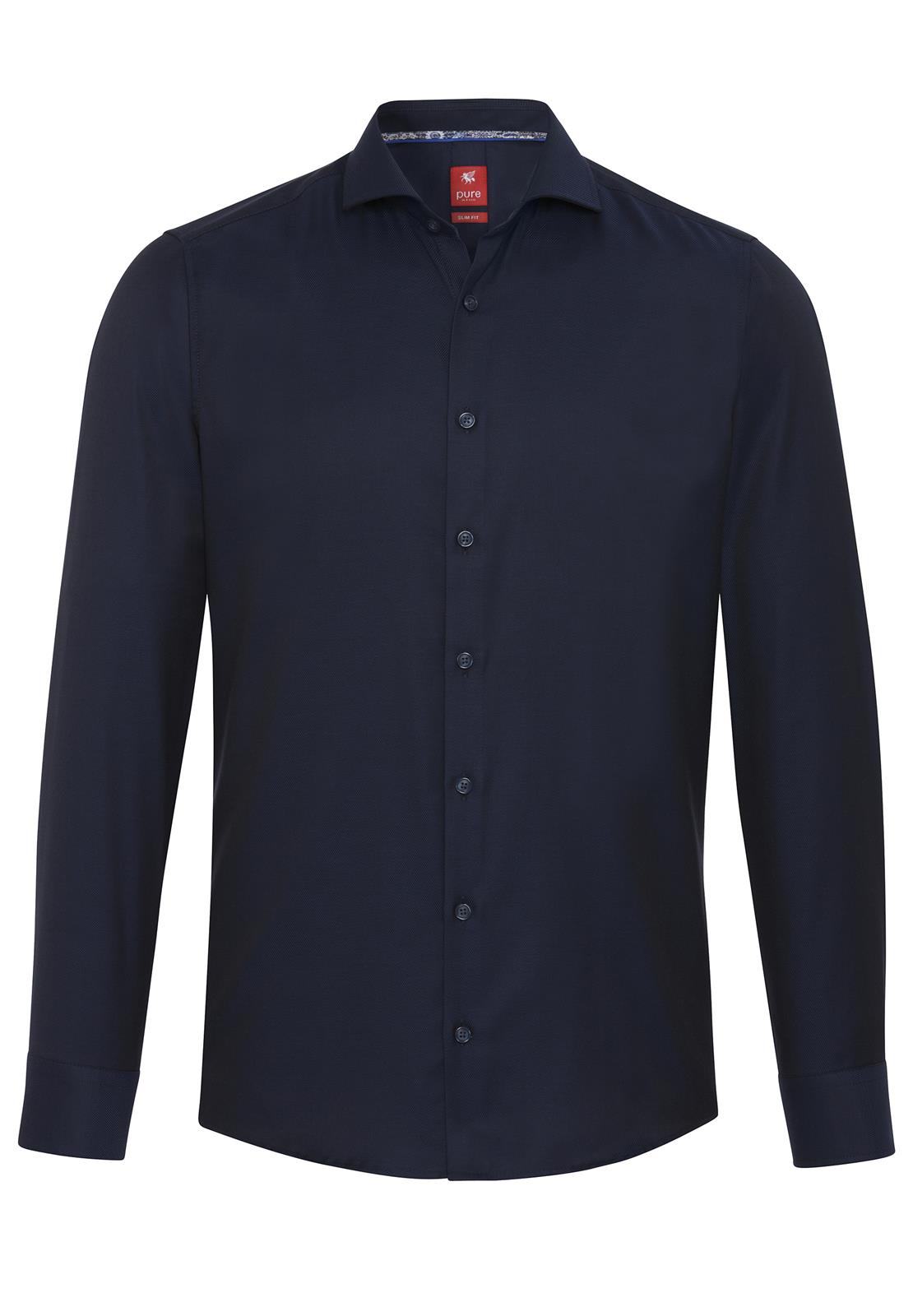PURE- City Hemd slim fit Langarm