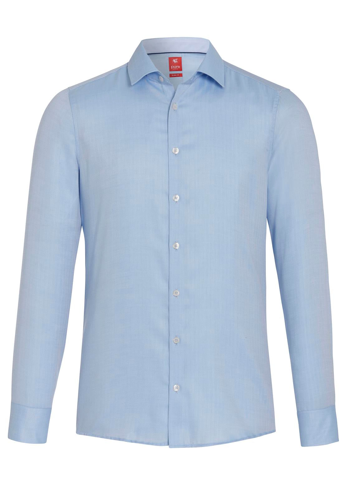 PURE- City Hemd slim fit Langarm