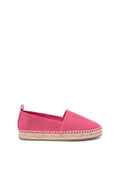 Leder-Espadrilles