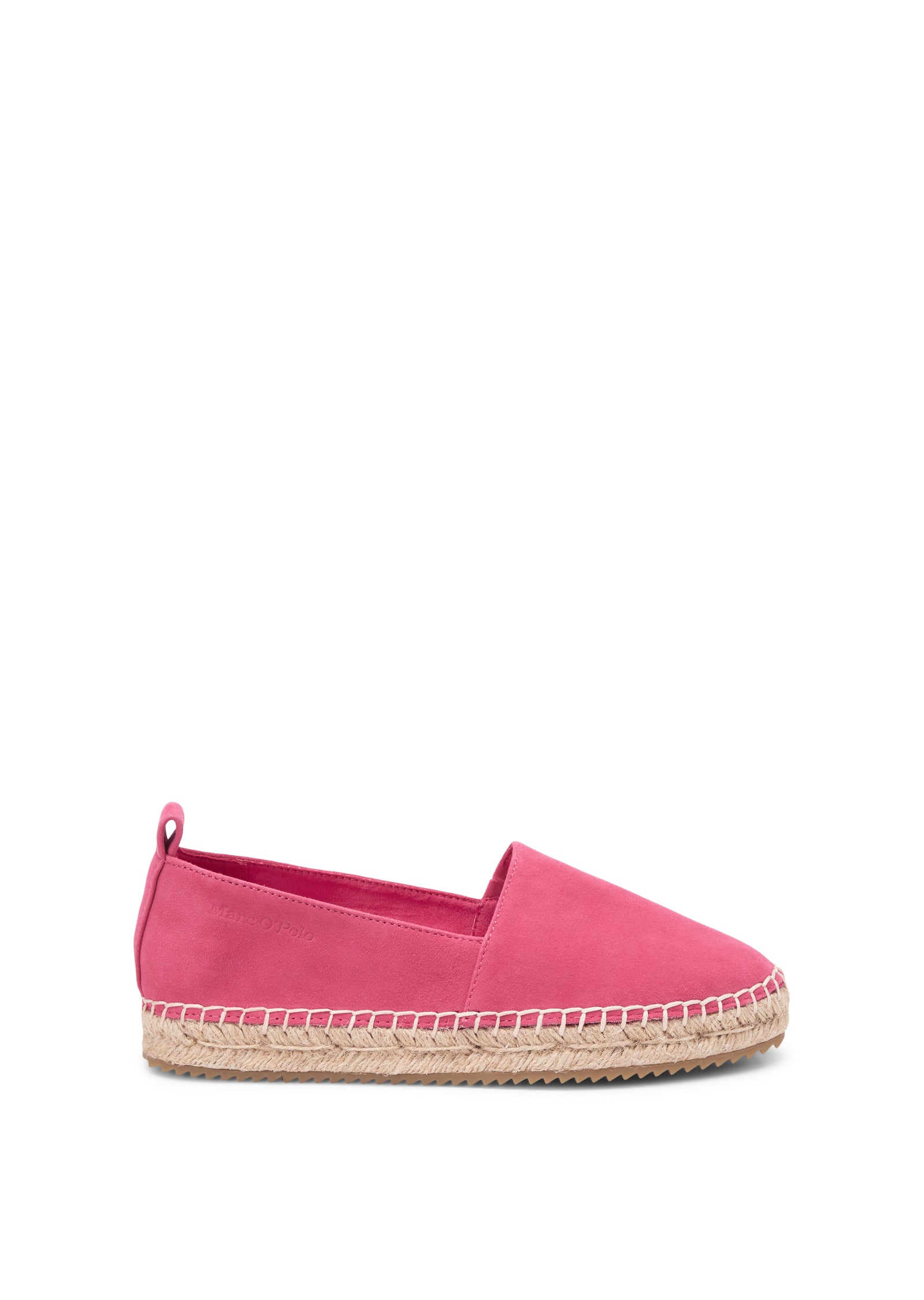 Leder-Espadrilles