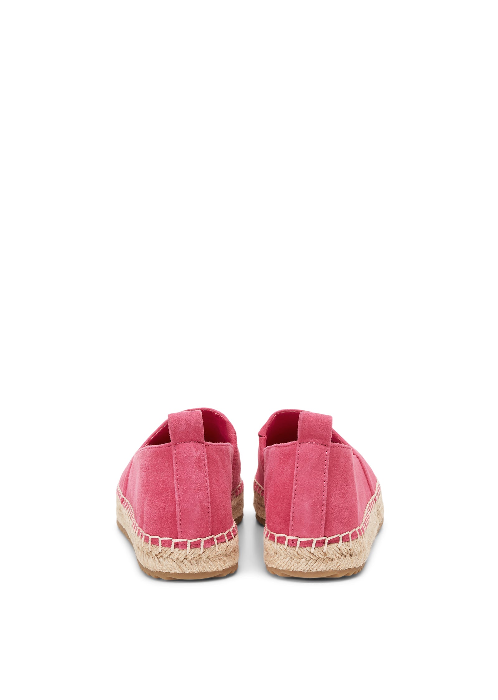 Leder-Espadrilles