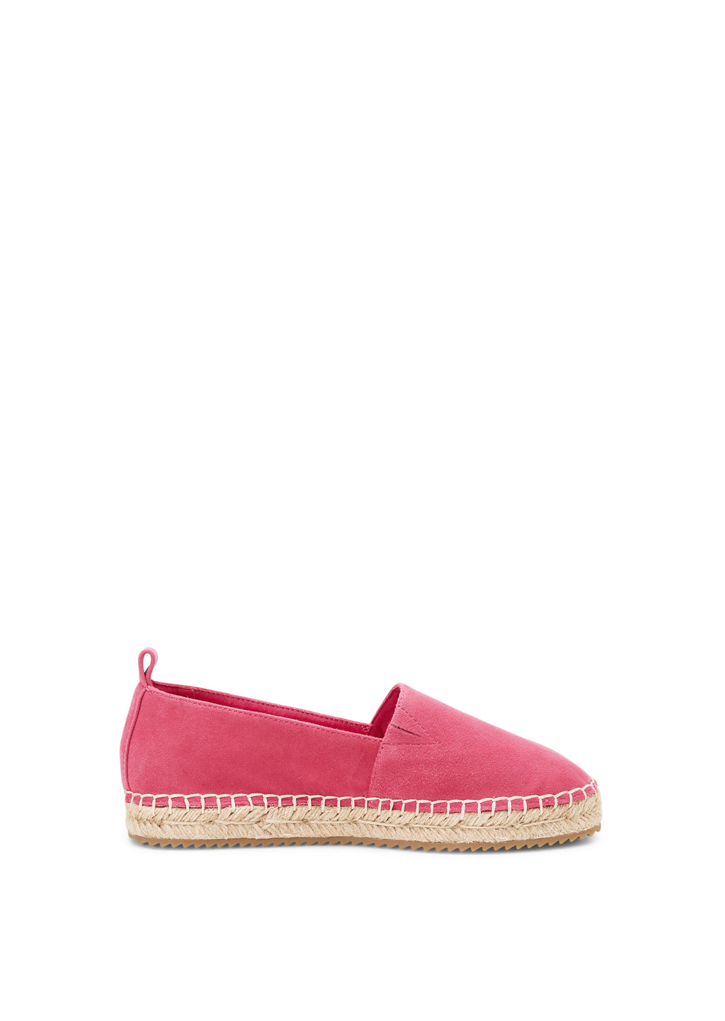 Leder-Espadrilles