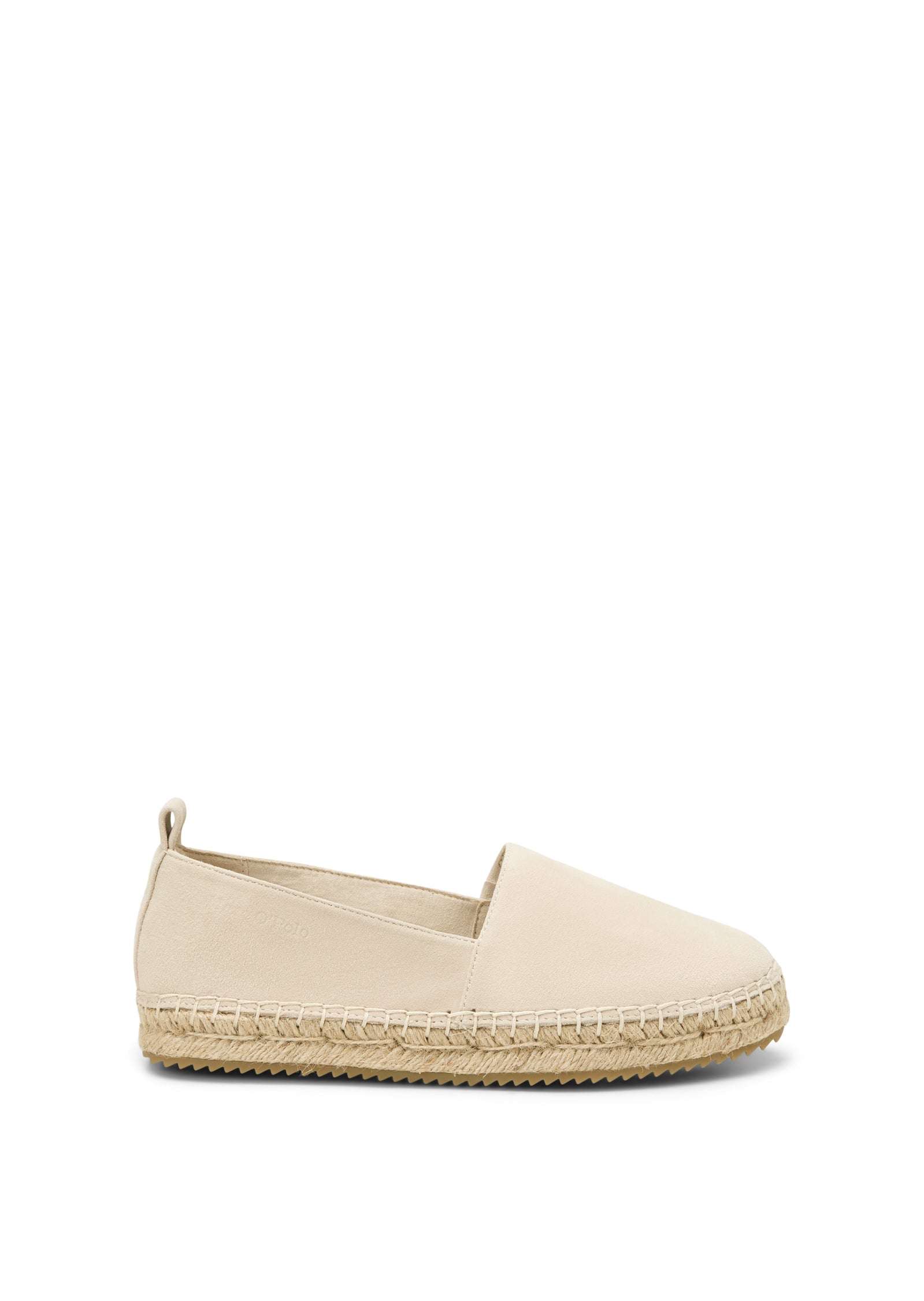 Leder-Espadrilles