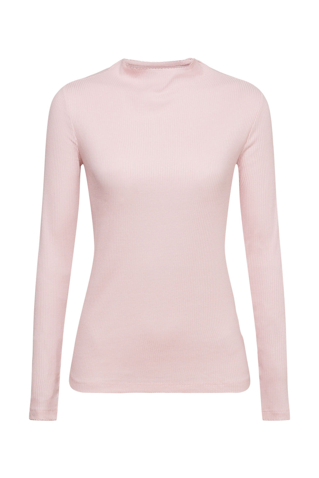 Geripptes Longsleeve aus Baumwollmix