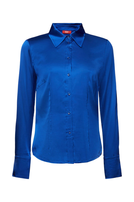 Women Blouses woven long sleeve