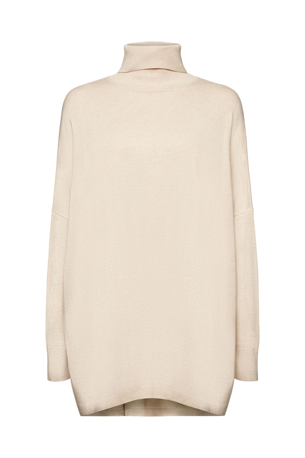 Rollkragenpullover mit Fledermausärmeln