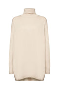 Rollkragenpullover mit Fledermausärmeln