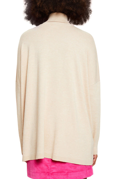 Rollkragenpullover mit Fledermausärmeln