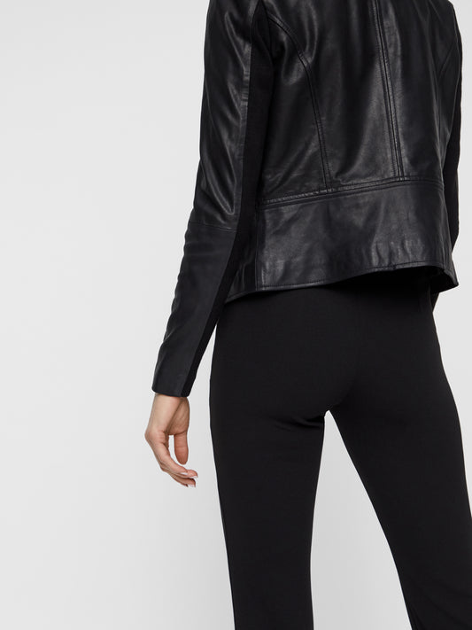 YASSOPHIE Damen Lederjacke