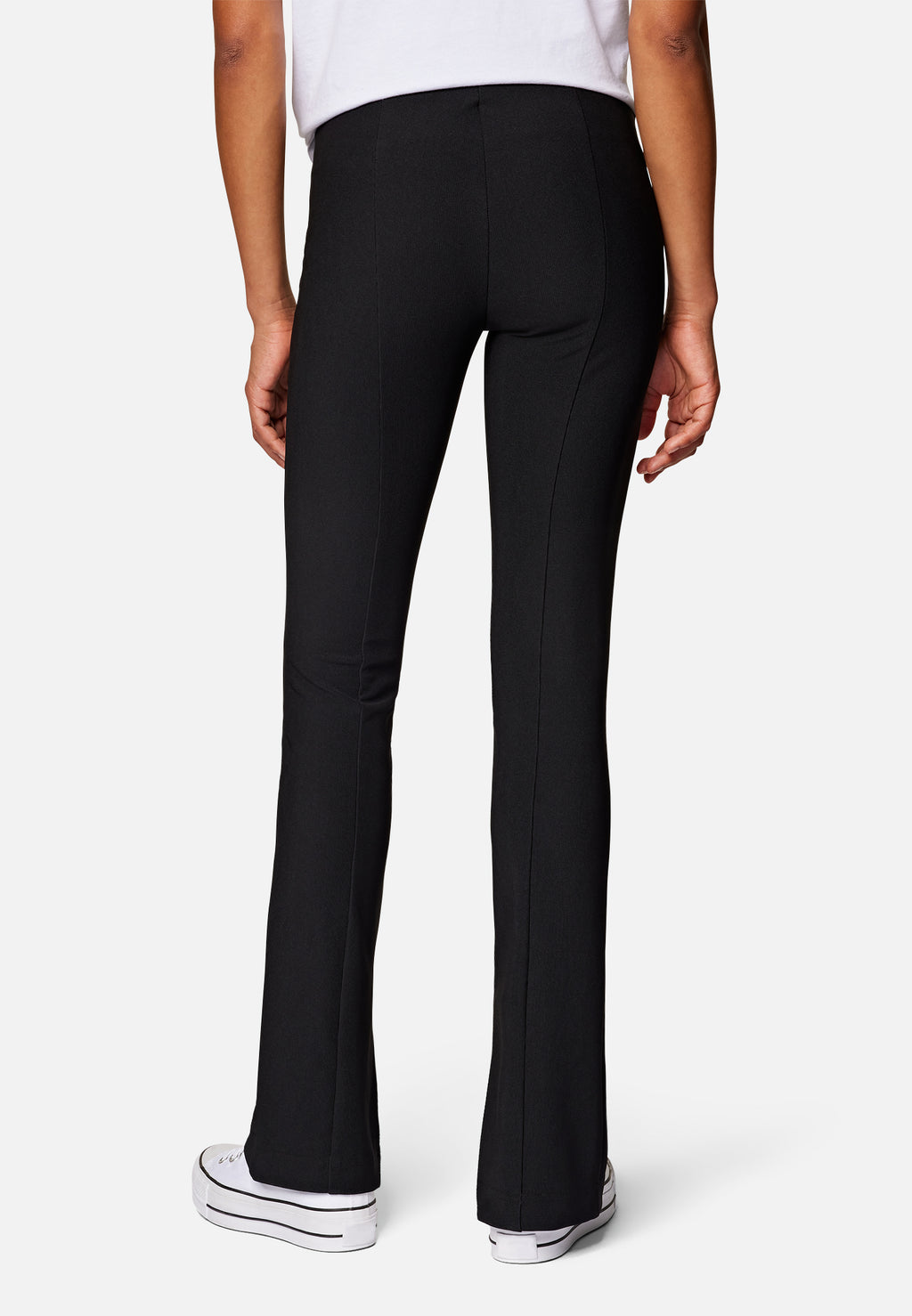 SIDE SLIT KNIT PANTS