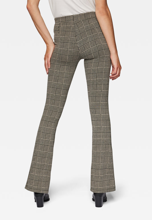 CHECK KNIT PANTS