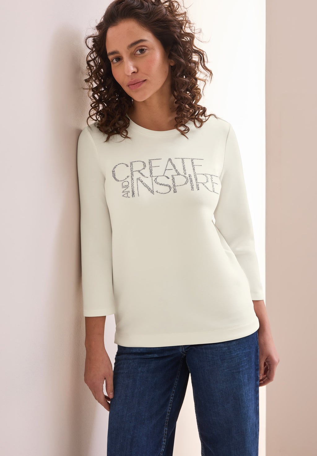 Softes Shirt mit Wording