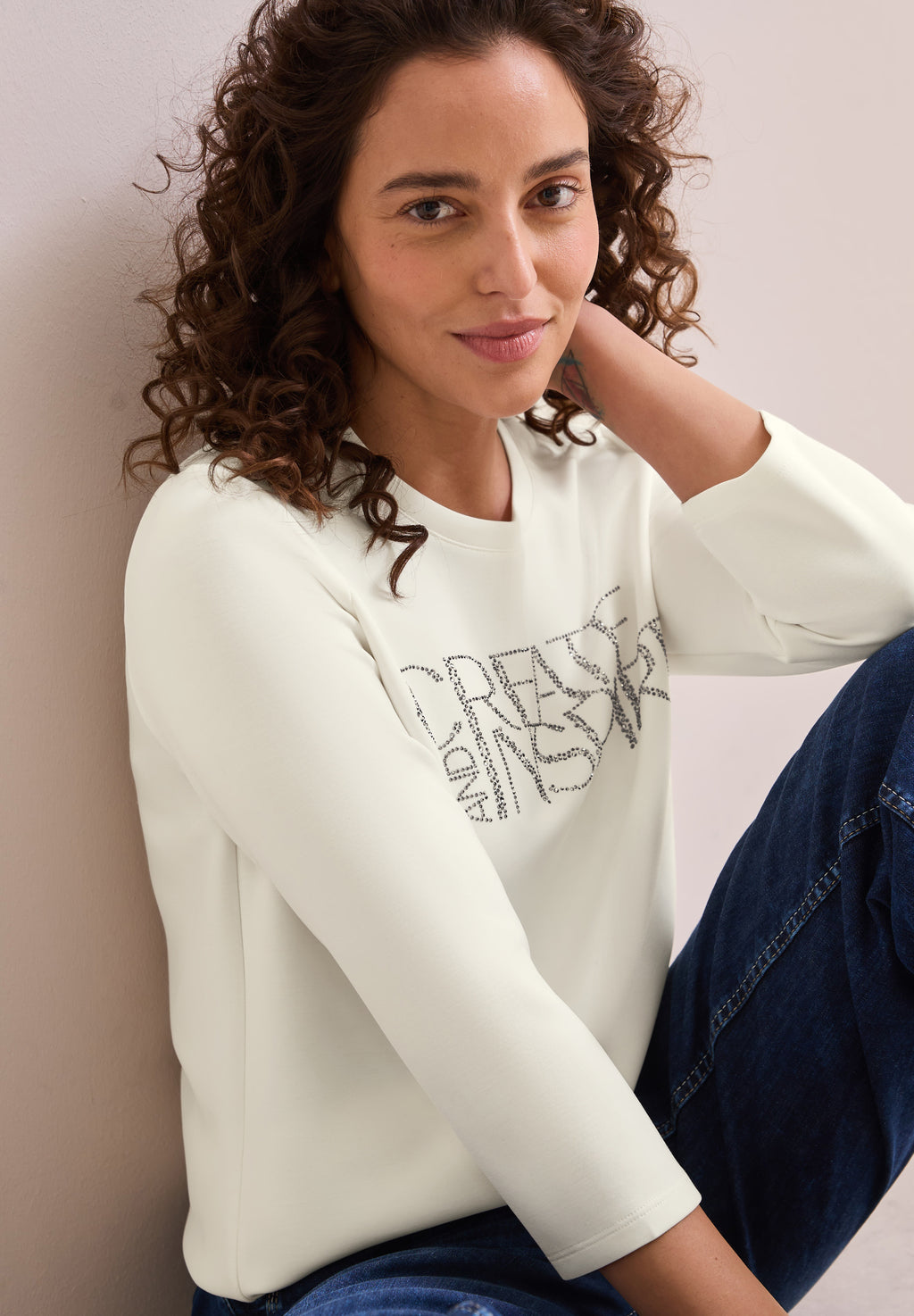 Softes Shirt mit Wording