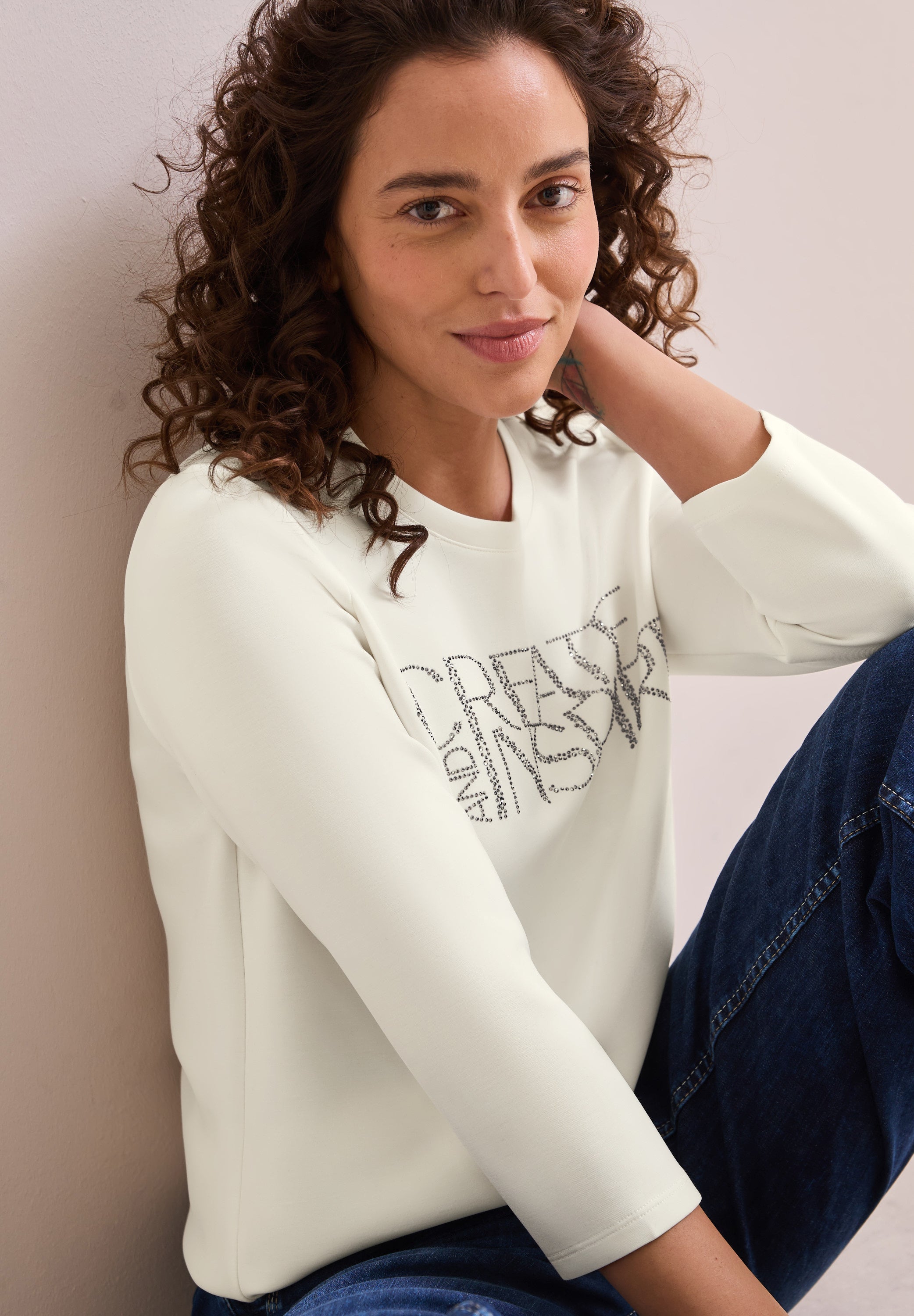 Softes Shirt mit Wording