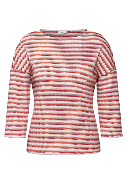 Strick-Look Shirt
