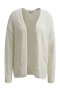 open cardigan with 1/1 sleeves