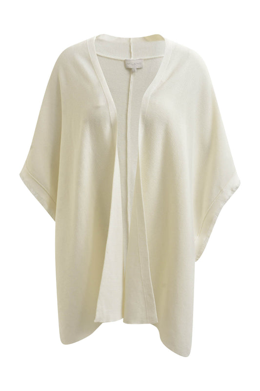 Cape jacket with fringes
