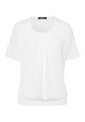 Blusenshirt NOS mit modischer Faltenpartie vorne