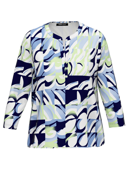 Blusenshirt NOS mit ansprechendem Dessin