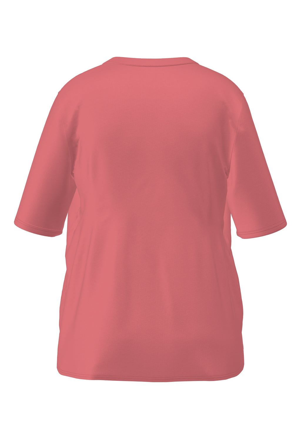 Blusenshirt NOS mit geschlitztem Rundhalsausschnitt