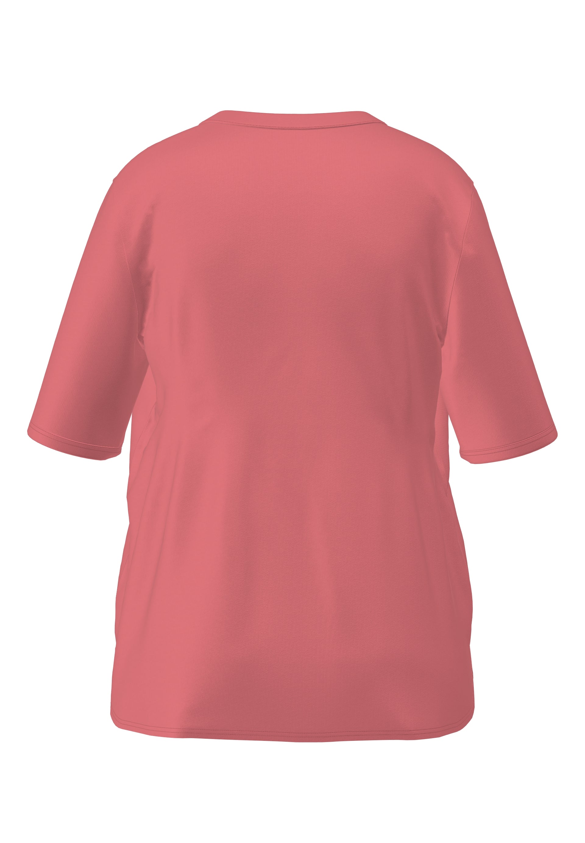 Blusenshirt NOS mit geschlitztem Rundhalsausschnitt