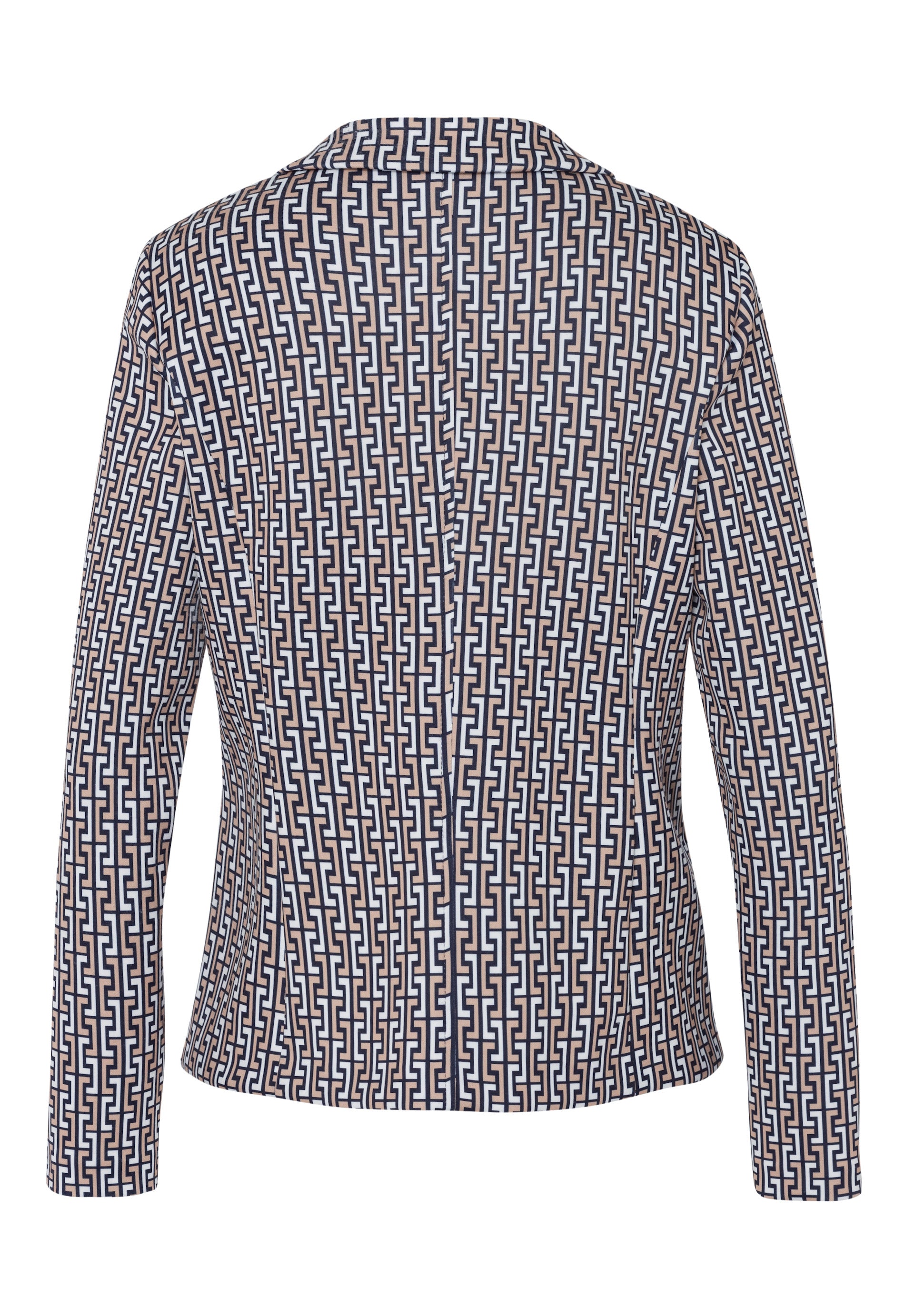 Reversblazer ELEMENTS mit auffälligem Print