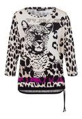 Shirt FRENCH FUCHSIA GLAM mit tollem Animalprint