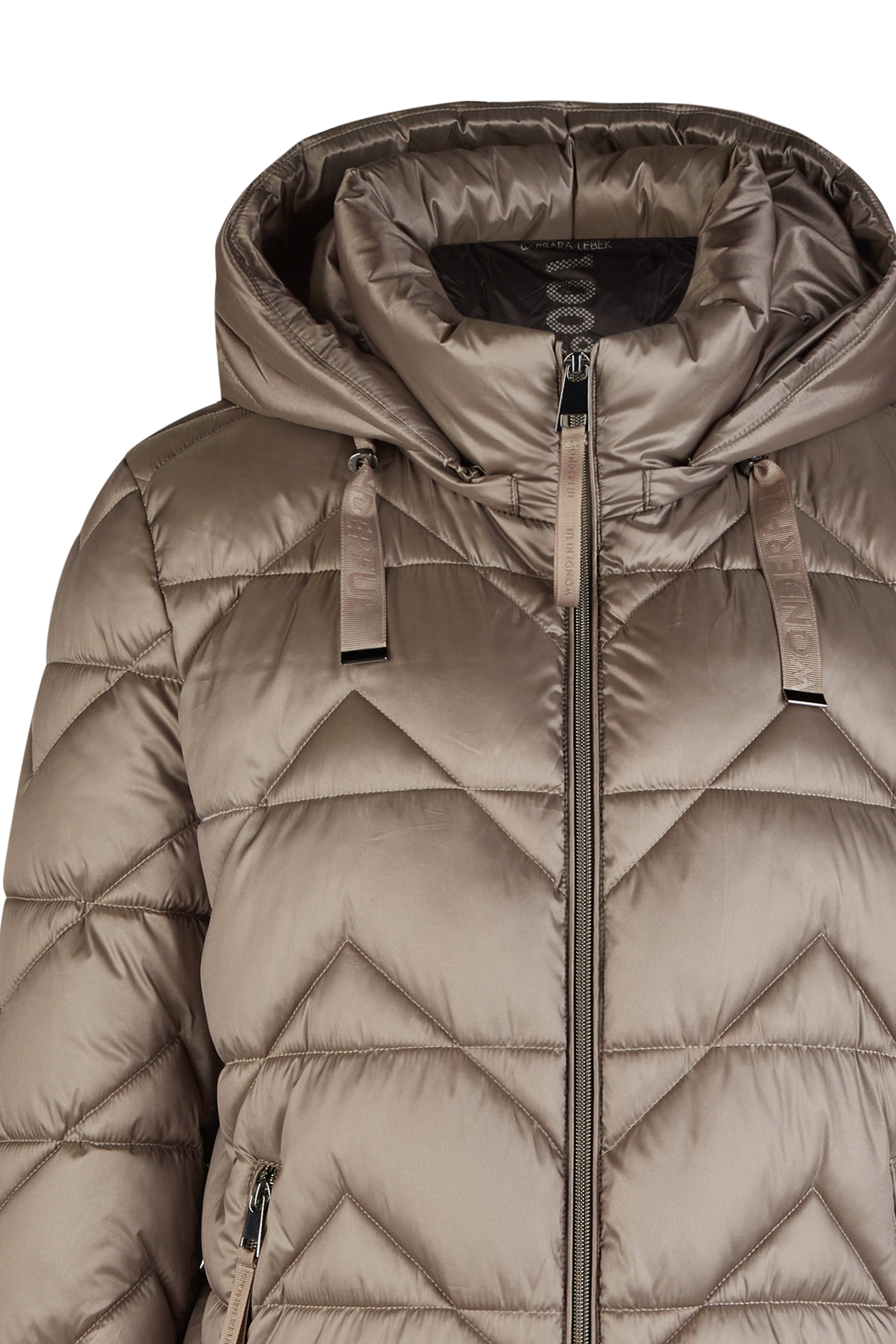 Kurzmantel Down Free mit Kapuze