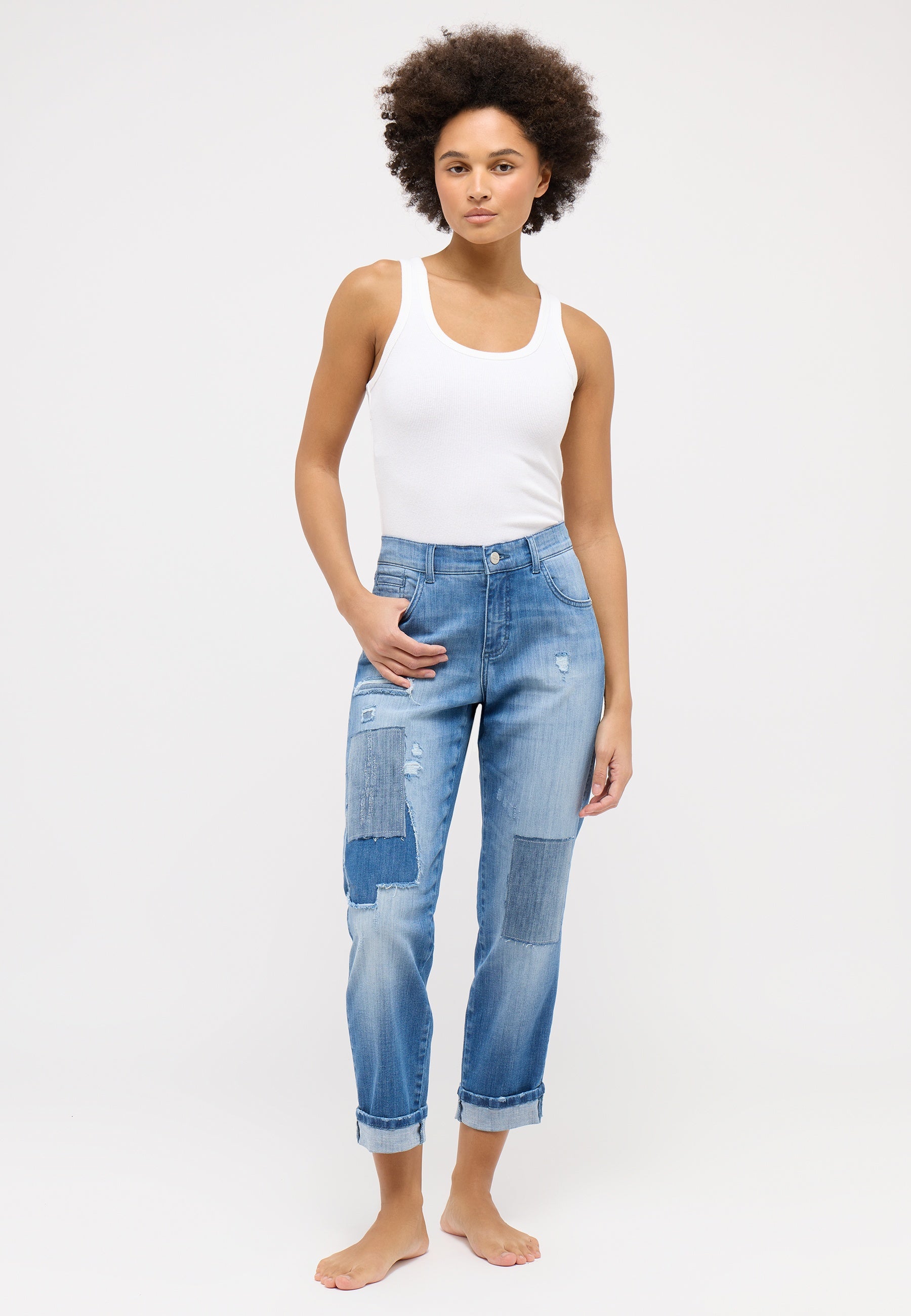 DARLEEN CROP TU PATCH