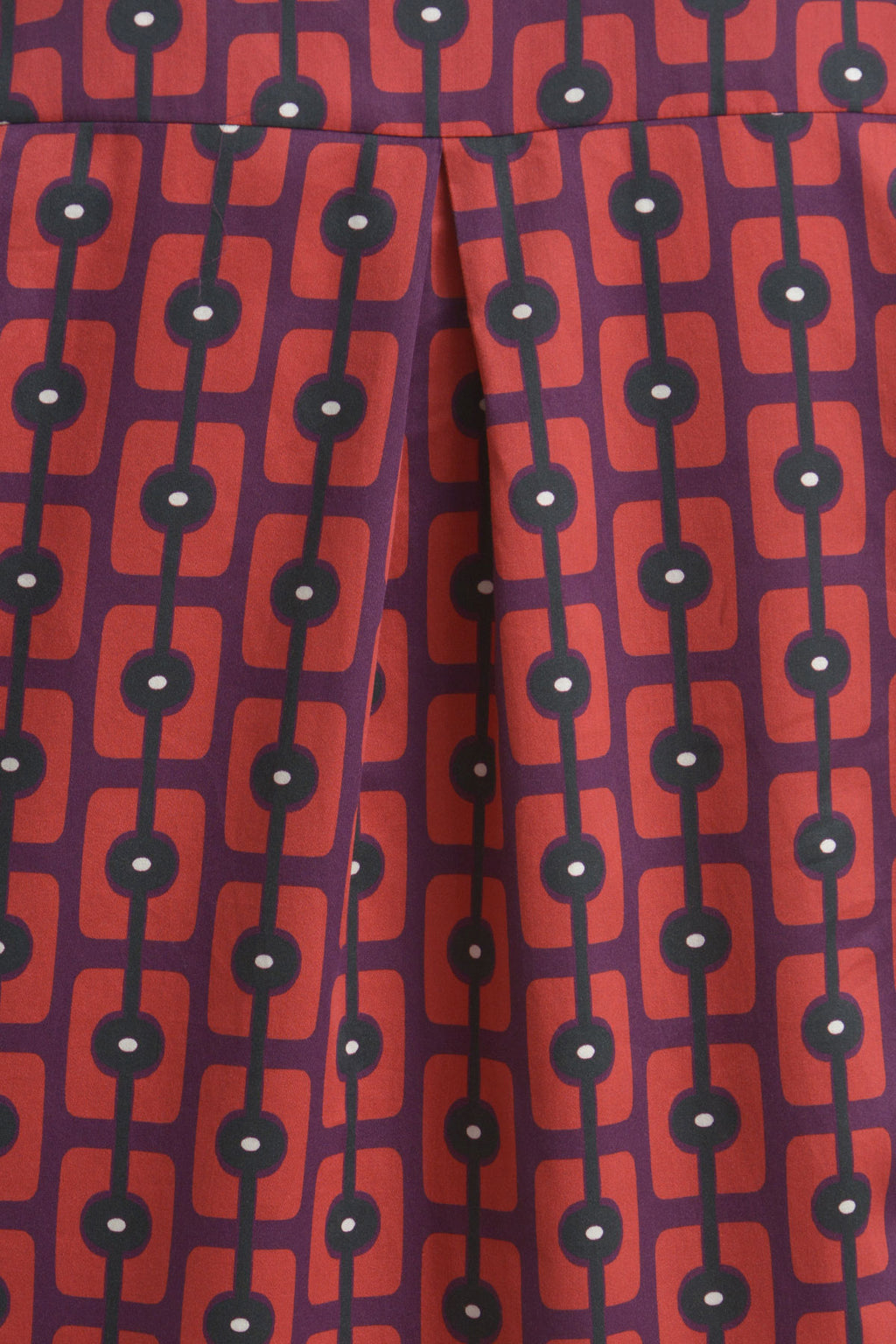 Blouse w collar and placket + 1/1 sleeves