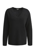 V-neck pullover w 1/1 sleeve